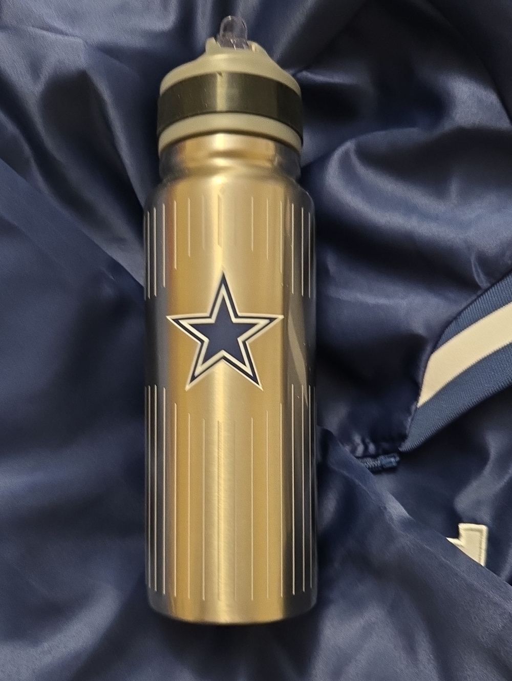 Dallas Cowboys NFL Thermos Tumbler Sports Bottle New!